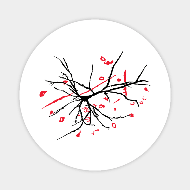 Natty Neuron Magnet by michdevilish